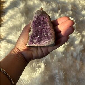 Purple Amethyst Crystal Cluster